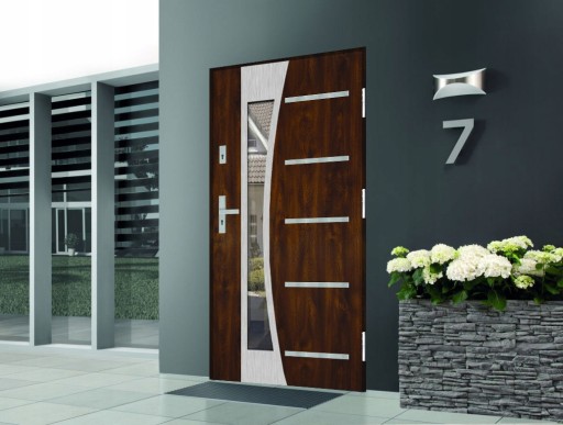 НАРУЖНАЯ МАНСАРДНАЯ ДВЕРЬ INOX 14ZD 85ММ 80СМ THERMO UD 1 1 ЧИСТЫЙ ВОЗДУХ
