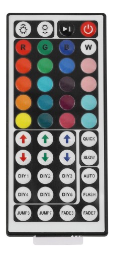 Пульт дистанционного управления для RGB светодиодных полос 6A 72W IR44 Инфракрасный контроллер 5-24V