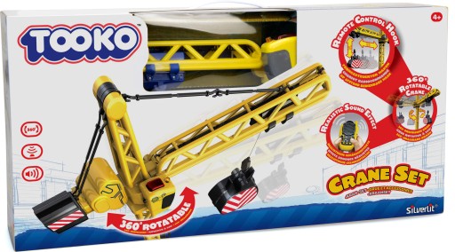 ИНТЕРАКТИВНЫЙ КРАН С ДИСТАНЦИОННЫМ УПРАВЛЕНИЕМ SILVERLIT TooKO CRANE 81488