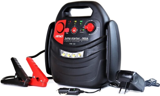 URZĄDZENIE ROZRUCHOWE POWERBANK JUMP STARTER AMIO