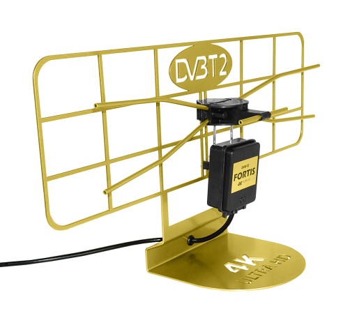 САМАЯ МОЩНАЯ КОМНАТНАЯ АНТЕННА DVB-T2 FORTIS GOLD