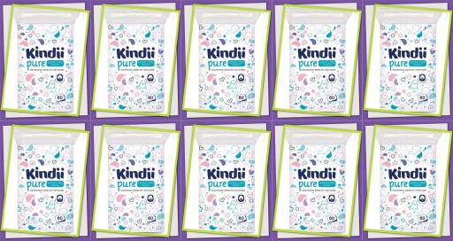 12x60 детских косметических подушечек CLEANIC Kindii