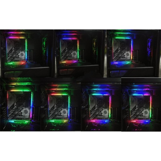 Задняя панель RGB 234x290x5 мм, 5 В, 3 контакта для большого размера ATX