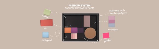 FREEDOM SYSTEM MATTE NF 288 Тени для век INGLOT