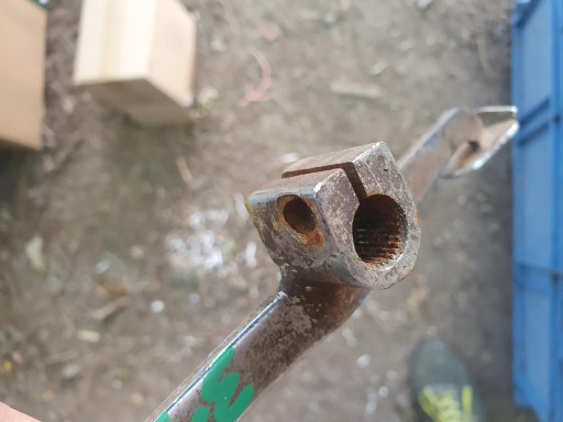 WFM OSA SIMSON WIATKA DŹWIGNIA BIEGÓW HAMULCA ORYG