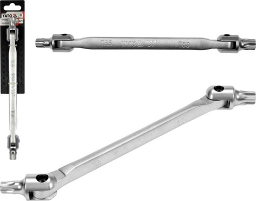 YATO KLUCZ TORX PRZEGUBOWY zakres 220° T55 x T60