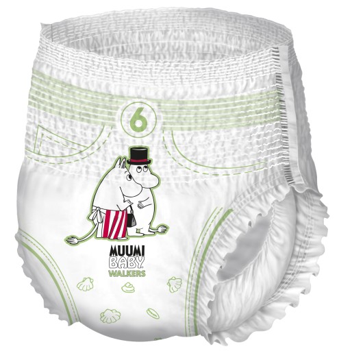 MUUMI BABY Экологические подгузники Детские БОЛЬШАЯ УПАКОВКА 12-20кг 52шт