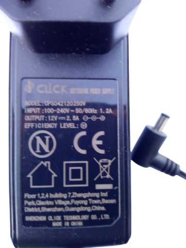 ORYGINALNY ZASILACZ CANAL+ dekoder DSB-4300 typ: F18W17-120150SPAV 12V 1,5A