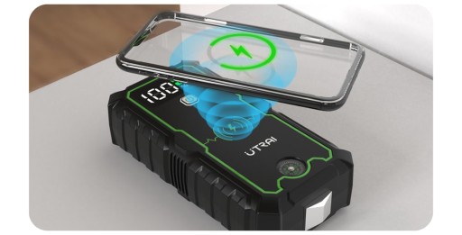 POWER BANK Z MOŻLIWOŚCIĄ ROZRUCHU SAMOCHODU 2500A POWERBANK SAMOCHODOWY 12V