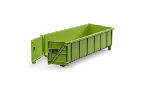 TOY BRUDER U 02035 СЕЛЬСКОХОЗЯЙСТВЕННЫЙ ПРИЦЕП СО СЪЕМНЫМ КОНТЕЙНЕРОМ