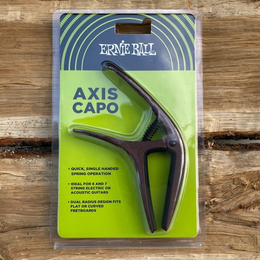 Ernie Ball Axis Capo kapodaster brązowy