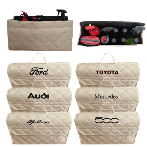 Сумка в багажник автомобиля TOYOTA BRAND BEIGE