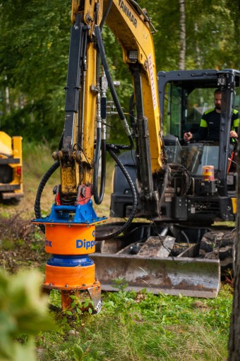 Dipperfox 600 Измельчитель пней, корчеватель, дровокол