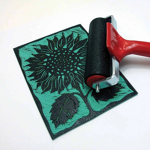 Краска графическая Essdee Premium linocut ink ЧЕРНАЯ 100мл для линолеума