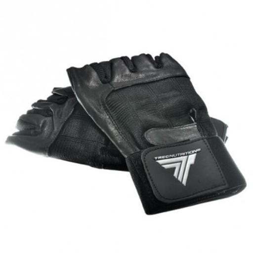 TREC RĘKAWICE CLASIC BLACK Z USZTYWNIACZEM Black M