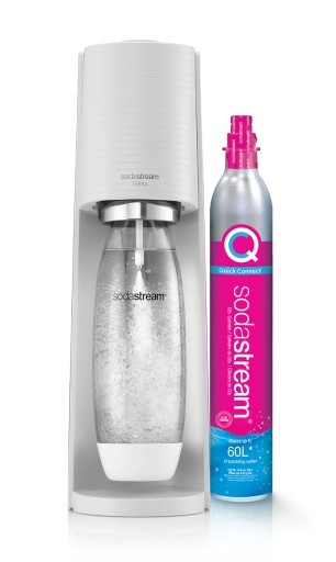 Saturator SodaStream Terra butelka nabój biały