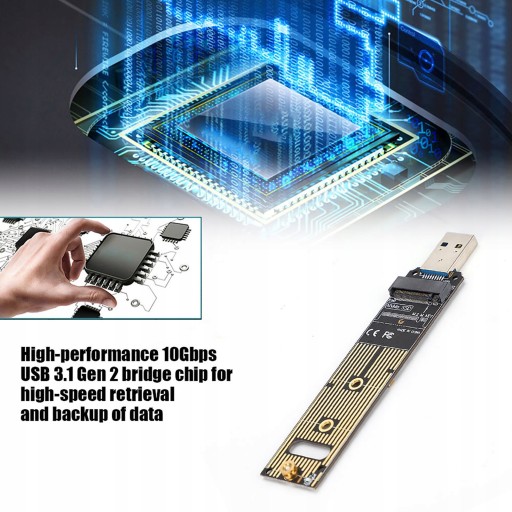 АДАПТЕР M.2 NVME НА USB 3.1 10 Гбит/с SAMSUNG