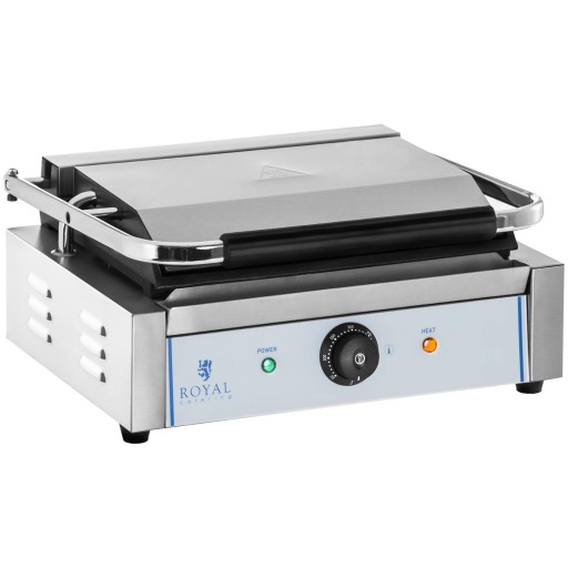GRILL KONTAKTOWY DO KANAPEK BUŁEK POJEDYNCZY 2200W