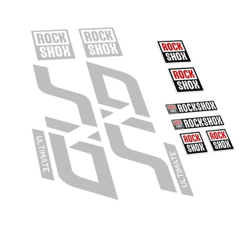 Совместимые наклейки на вилки ROCK SHOX SID s