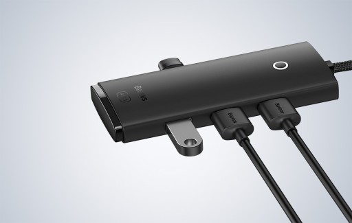 АДАПТЕР-ХАБ-РАЗВЕДЧИК USB-C 4xUSB3.0 25 см BASEUS