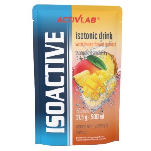 ACTIVLAB ISOACTIVE NAPÓJ IZOTONICZNY ISO 10x31.5g + nowmax ISOTONIC DRINK