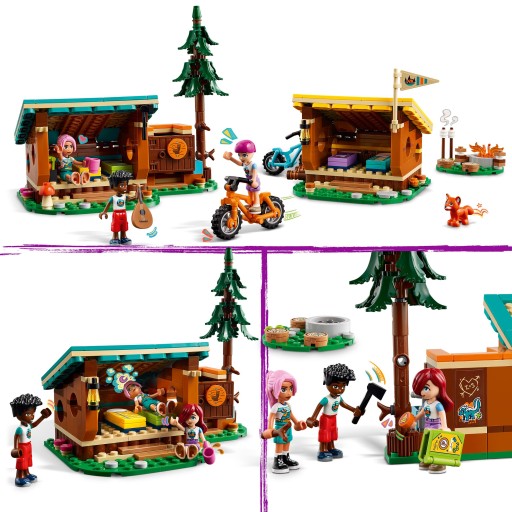 LEGO Friends 42624 Уютные домики в летнем лагере «Брикс»