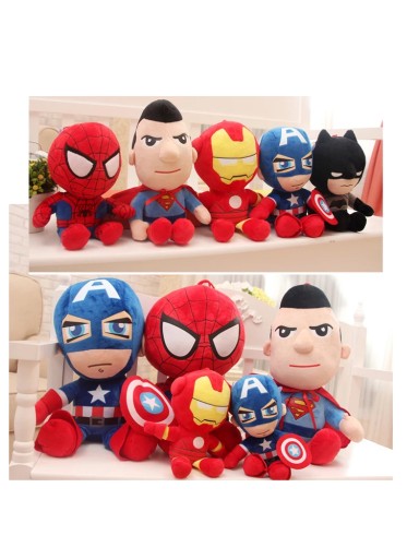 НОВЫЕ 27 см человек плюшевые игрушки с гривой паука кино куклы Marvel Мстители мягкие