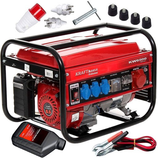 ГЕНЕРАТОР KRAFT POWER 4800W и AVR+