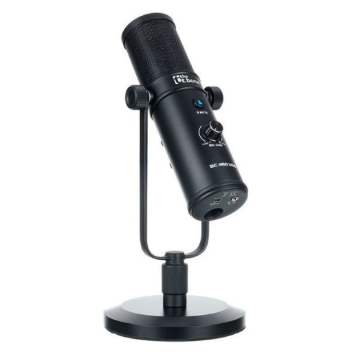 Микрофон для подкастов t.bone SC 460 USB PODCAST + бесплатные программы