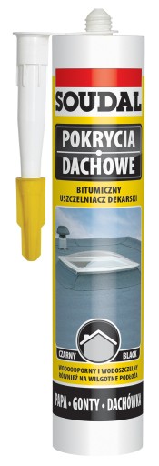 Soudal Битумный Кровельный Герметик Черный