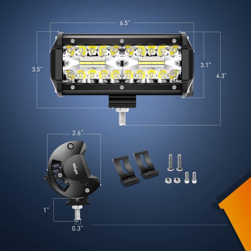 ФАРА РАБОЧАЯ ФАРА ШЕПОТ ГАЛОГЕННАЯ АВТО ДЛЯ ТРАКТОРА LED 2X 12/24В