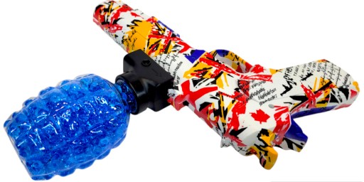 PISTOLET KULKI ŻELOWE WODNE AUTOMAT ORBEEZ BEZPIECZNY +TŁUMIK+ 5 STRZAŁKI