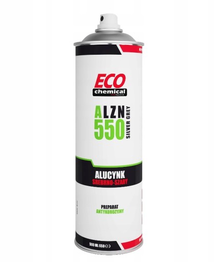ЦИНКОВЫЙ СПРЕЙ СЕРЕБРЯНО-СЕРЫЙ ALZN 550 ECOCHEMICAL