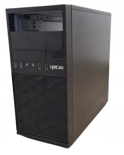 Компьютерный корпус Hyrican Midi Tower mATX USB 3.0