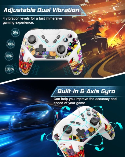 PAD DO NINTENDO SWITCH / Lite / OLED / PC / iOS / Android programowalny