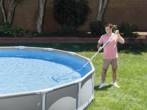Duża Szczotka do Mycia Czyszczenia Ścian i Dna Basenu Jacuzzi Basenów 29053