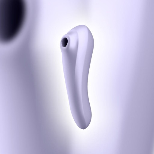 Вибратор Satisfyer Dual Pleasure с приложением (фиолетовый)