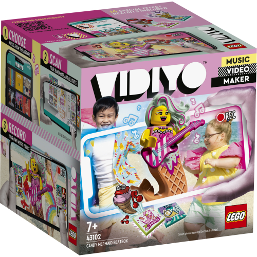 LEGO VIDIYO 43102 — БИТБОКС КОНФЕТНАЯ РУСАЛКА