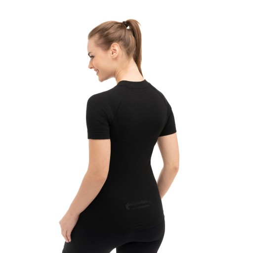 Женский велосипедный трикотаж Brubeck 3D PRO Thermoactive с короткими рукавами S