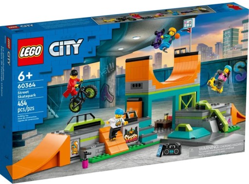 LEGO CITY 60364 БЛОКИ УЛИЧНОГО СКЕЙТПАРКА