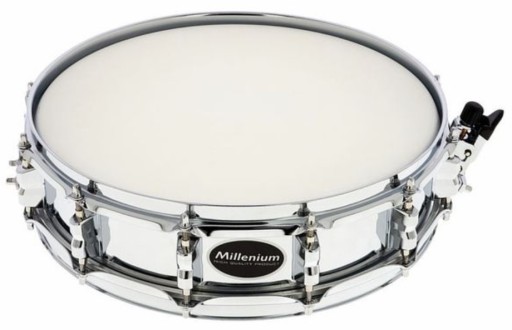 14x3,5 Piccolo Steel Snare - стальной барабан, хромированный, 12 винтов Millenium