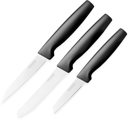 НАБОР FISKARS ИЗ 3 НОЖОВ ДЛЯ ЧИСТКИ И РЕЗКИ ПОМИДОРОВ ОСТРЫХ В КОРОБКЕ