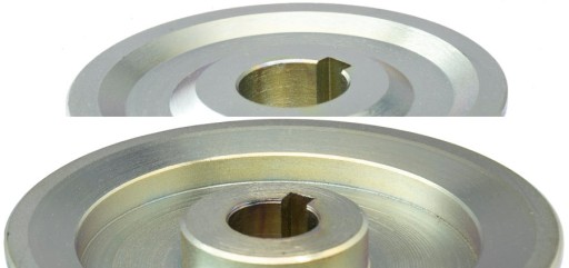 Koło koła pasowe szajba 2x17 mm 2HB | fi 180 mm | otwór 19 mm | + wpust