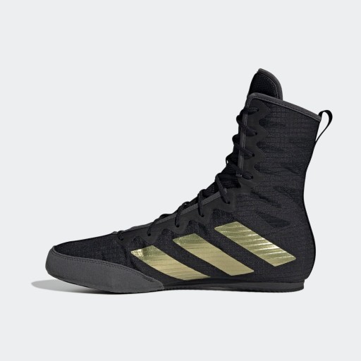 ТРЕНИРОВОЧНЫЕ ВЫСОКИЕ БОКСЕРСКИЕ КРОССОВКИ ADIDAS BOX HOG 4 GZ6116, размер 38 2/3