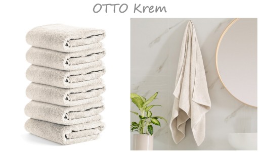 Zestaw RĘCZNIKÓW 6x 30x50 frotte bawełniane