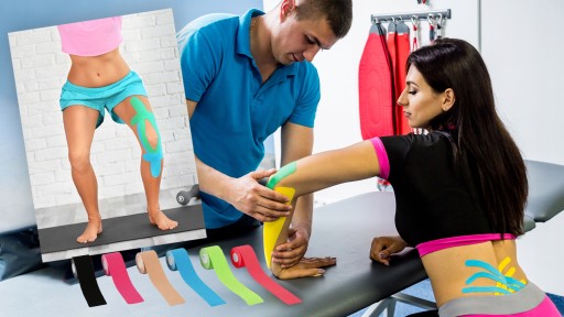 5x TEJPY Kinesio patches кинезиотейпирующая лента CIRON 5м кинезиологическая лента