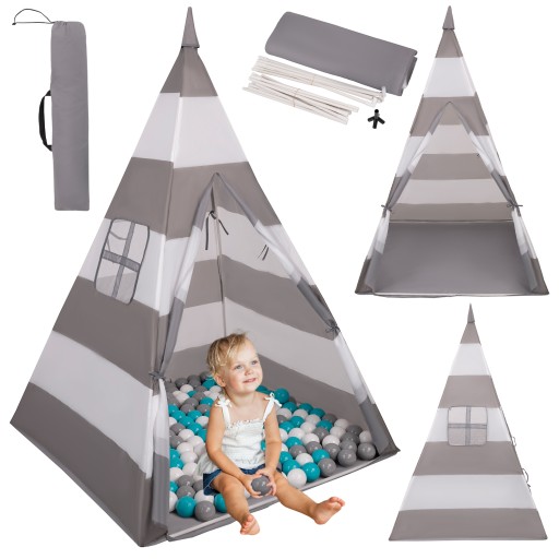 TIPI WIGWAM Индийская детская палатка, 100 шаров