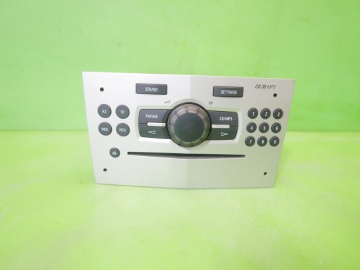 Radio CD 30 MP3 + wyświetlacz tid sparowane OPEL CORSA D 06-11