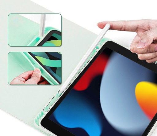 ЧЕХОЛ-КЛАВИАТУРА ДЛЯ APPLE IPAD 10,2 ДЮЙМА 9-ГО ПОКОЛЕНИЯ 2021 Г., ЗЕЛЕНЫЙ