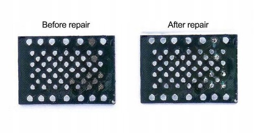 GOTOWE ŚCIEŻKI PADY BGA DO SZYBKIEJ NAPRAWA PŁYT PCB MAGIC TAG REGENERACJA